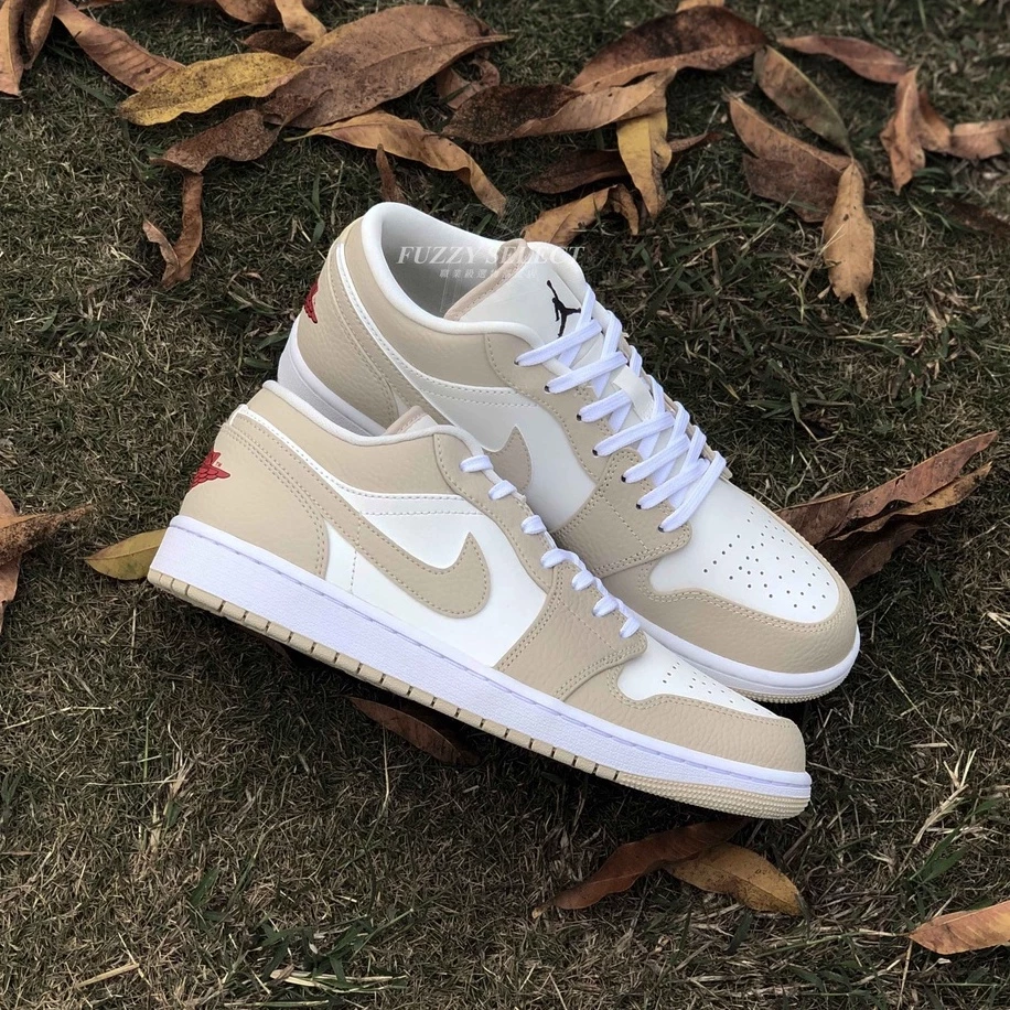 Air Jordan 1 Low SE Sail Rattan 奶茶色 燕麥色 FB7168-121-規格圖6