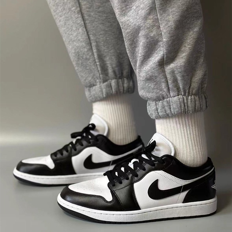 Air Jordan 1 Low 男鞋 白藍灰 黑白 影子灰 奶茶色 灰白 AJ1 女鞋 飛人喬丹 1代 低筒 休閒鞋-細節圖9