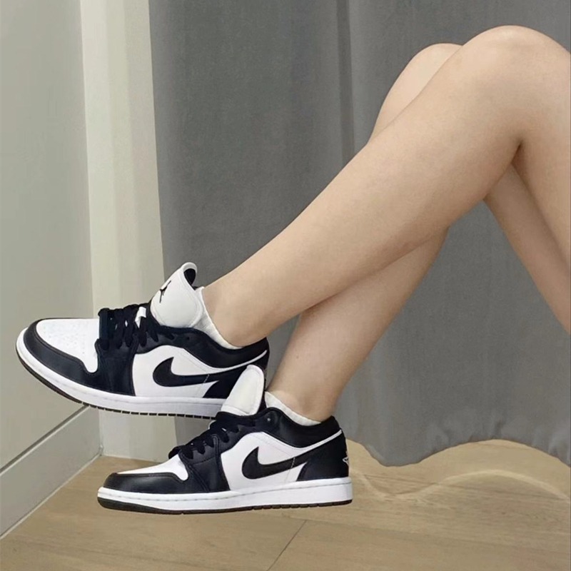 Air Jordan 1 Low 男鞋 白藍灰 黑白 影子灰 奶茶色 灰白 AJ1 女鞋 飛人喬丹 1代 低筒 休閒鞋-細節圖5