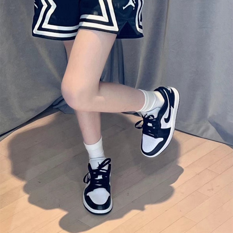 Air Jordan 1 Low 男鞋 白藍灰 黑白 影子灰 奶茶色 灰白 AJ1 女鞋 飛人喬丹 1代 低筒 休閒鞋-細節圖7