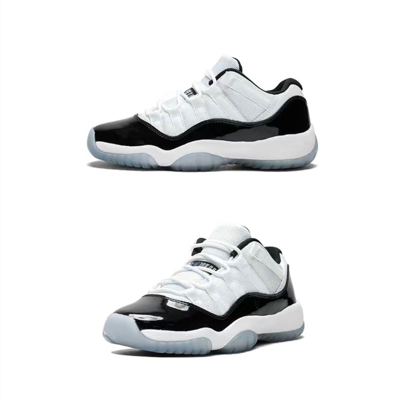 Air Jordan 11 Retro Low 男鞋 黑白 黑紅 灰白 薰衣草 AJ11 低筒 女鞋 籃球鞋 運動休閒鞋-細節圖2