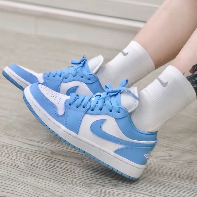 Air Jordan 1 Low 男鞋 aj1 低筒 女鞋 灰白 煙灰 黑白 灰 紅黑腳趾 黑紅 飛人喬登 1代 籃球鞋-細節圖8