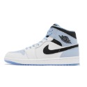 Air Jordan 1 Mid 男鞋 白紅 小芝加哥 黑紅 冰藍 黑白 煙灰 灰白 黑曜石 AJ1 女鞋 中筒 籃球鞋-規格圖9