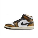 Air Jordan 1 Mid 男鞋 白紅 小芝加哥 黑紅 冰藍 黑白 煙灰 灰白 黑曜石 AJ1 女鞋 中筒 籃球鞋-規格圖9