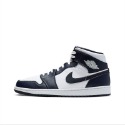 Air Jordan 1 Mid 男鞋 白紅 小芝加哥 黑紅 冰藍 黑白 煙灰 灰白 黑曜石 AJ1 女鞋 中筒 籃球鞋-規格圖9