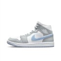 Air Jordan 1 Mid 男鞋 白紅 小芝加哥 黑紅 冰藍 黑白 煙灰 灰白 黑曜石 AJ1 女鞋 中筒 籃球鞋-規格圖9