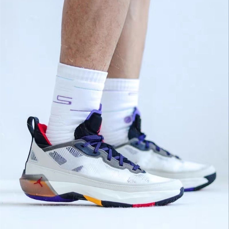 Air Jordan XXXVII GUO PF 37 郭艾倫 籃球鞋 AJ37 男鞋 女鞋 兔八哥 骨白 實戰 運動鞋-細節圖4