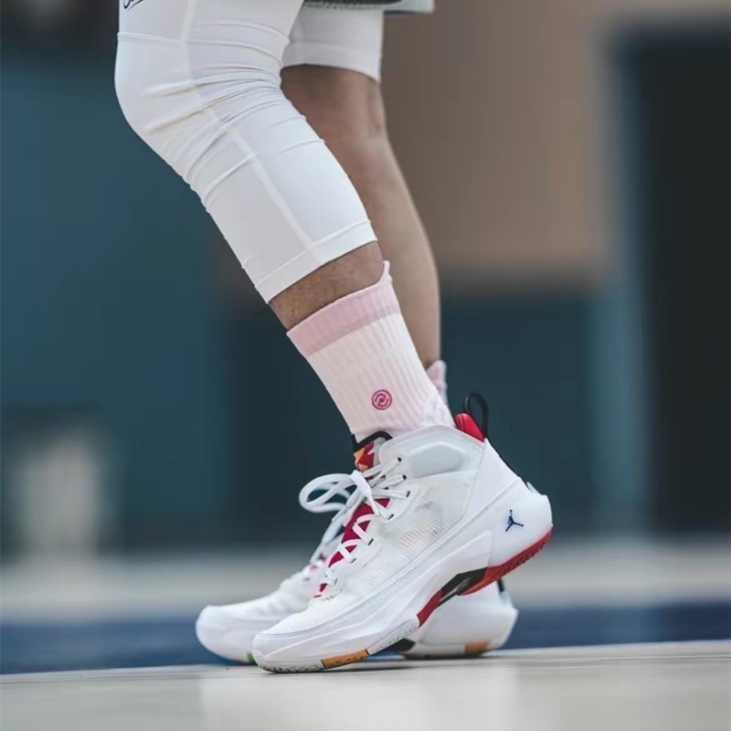 Air Jordan XXXVII GUO PF 37 郭艾倫 籃球鞋 AJ37 男鞋 女鞋 兔八哥 骨白 實戰 運動鞋-細節圖6