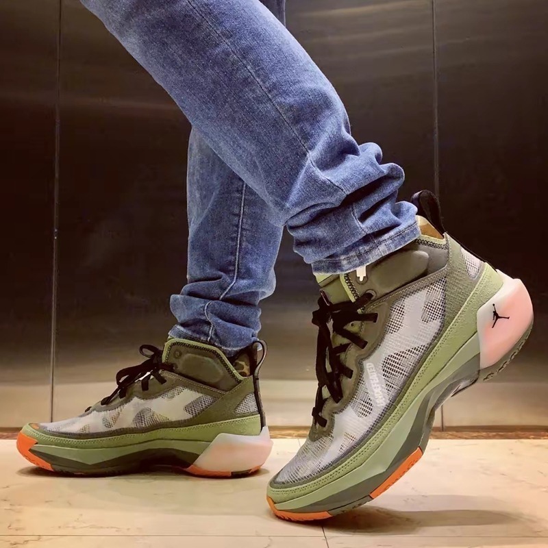 Air Jordan XXXVII GUO PF 37 郭艾倫 籃球鞋 AJ37 男鞋 女鞋 兔八哥 骨白 實戰 運動鞋-細節圖8