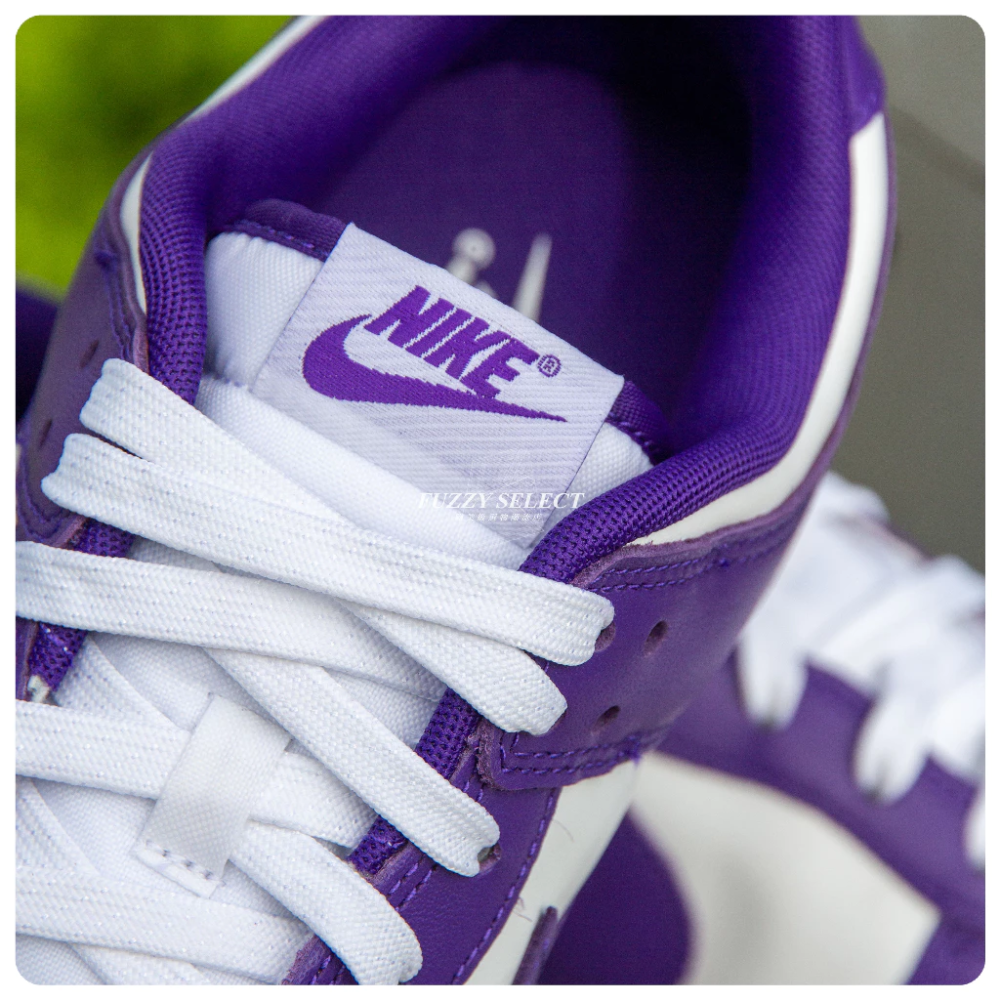 ΝΙΚЕ DUΝΚ LOW CHAMPIONSHIP PURPLE 情侶鞋 DD1391-104-細節圖4
