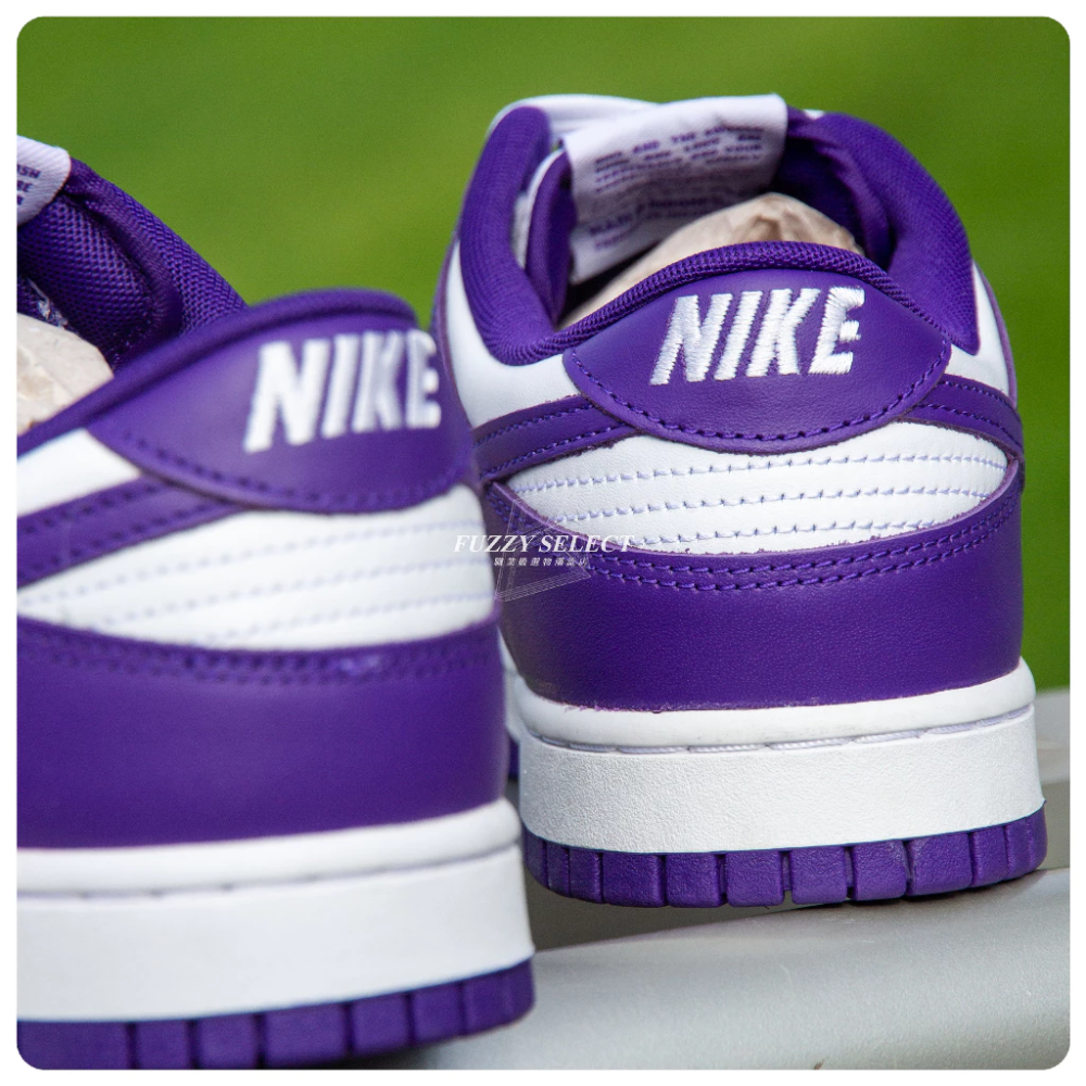 ΝΙΚЕ DUΝΚ LOW CHAMPIONSHIP PURPLE 情侶鞋 DD1391-104-細節圖6