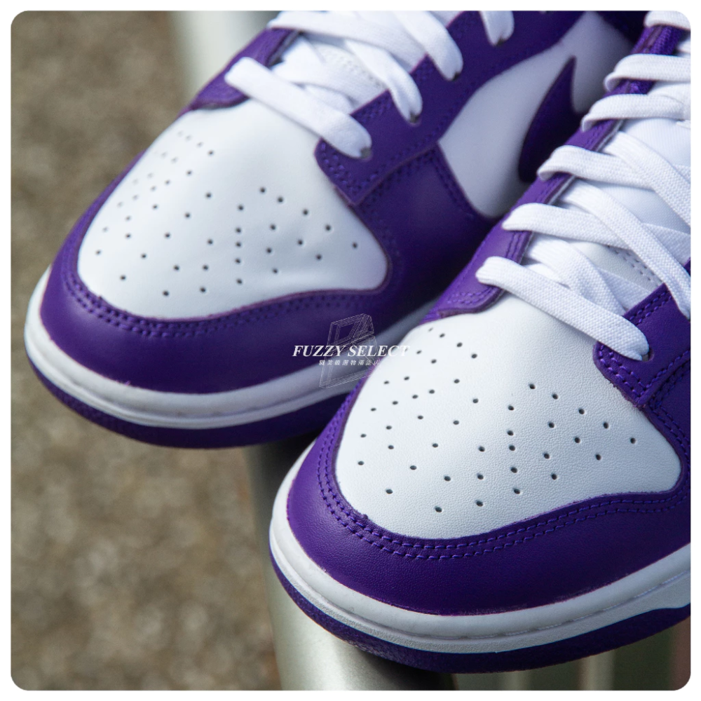 ΝΙΚЕ DUΝΚ LOW CHAMPIONSHIP PURPLE 情侶鞋 DD1391-104-細節圖8