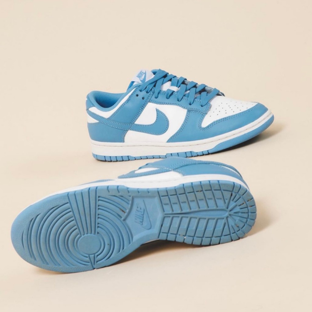 Nike Dunk Low 北卡藍 白藍 黑白熊貓 男女鞋 情侶鞋 DD1391-100 DD1391-102-細節圖5