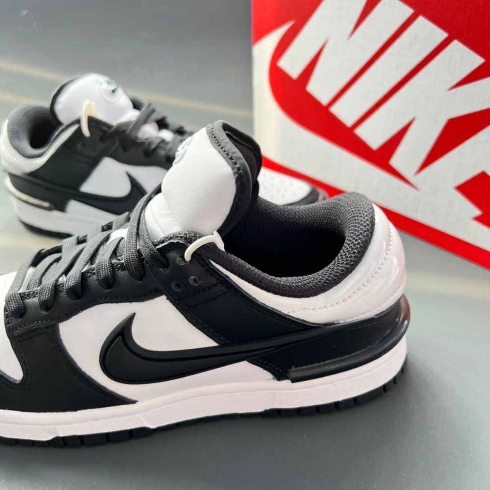 nike dunk low Twist Panda 黑白 熊貓 休閒鞋 情侶鞋 DZ2794-001-細節圖5