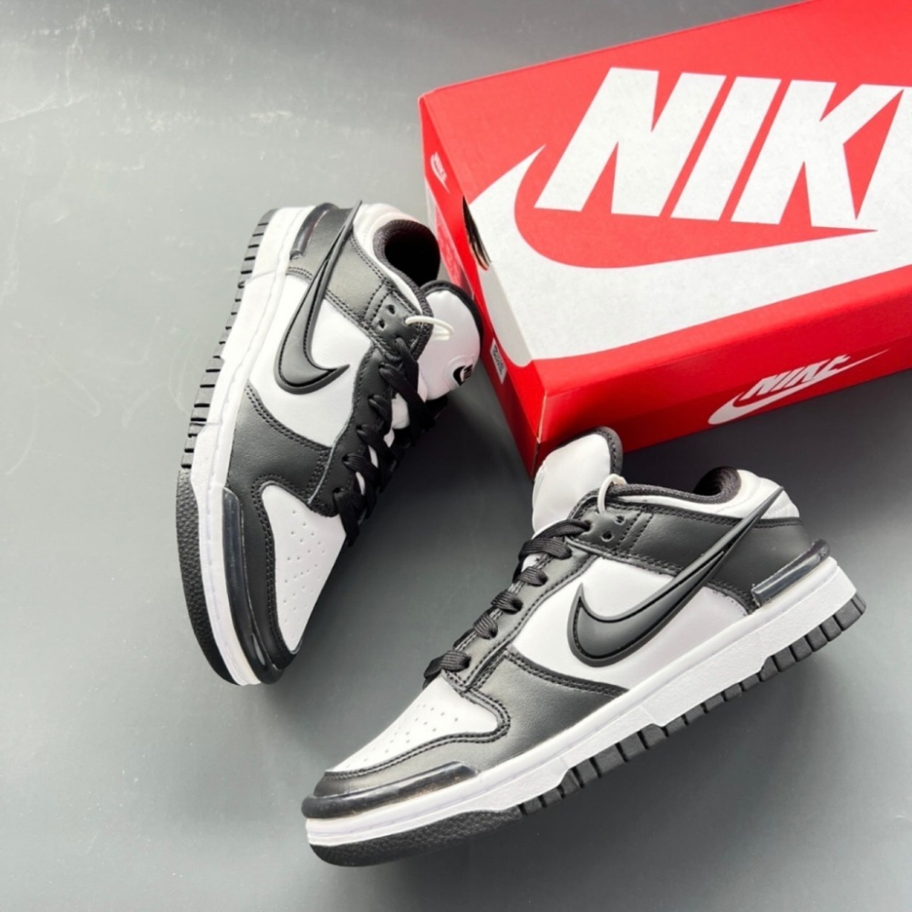 nike dunk low Twist Panda 黑白 熊貓 休閒鞋 情侶鞋 DZ2794-001-細節圖6