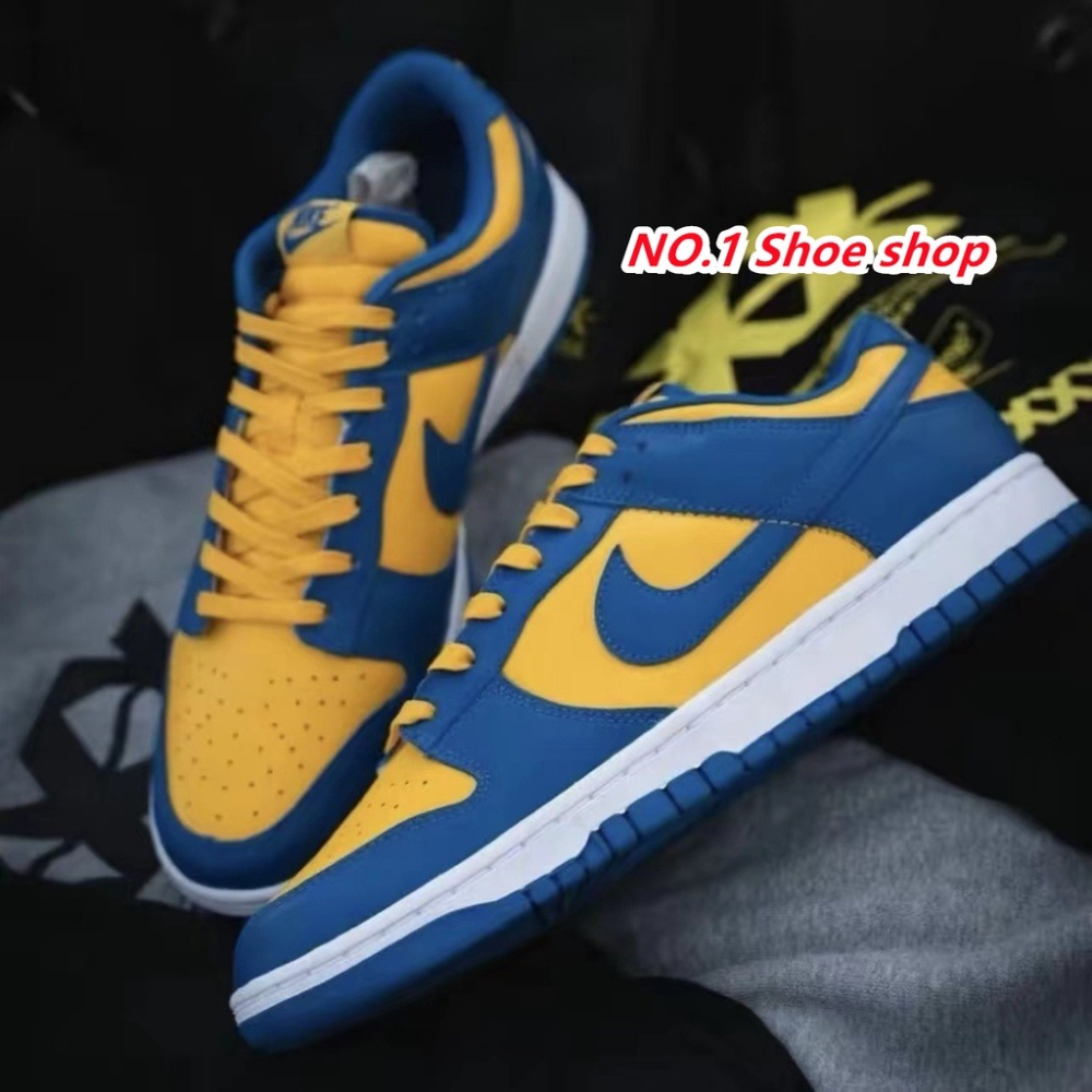 Nike Dunk Low Retro UCLA 藍黃 復古休閒 男女鞋 DD1391-402-細節圖2