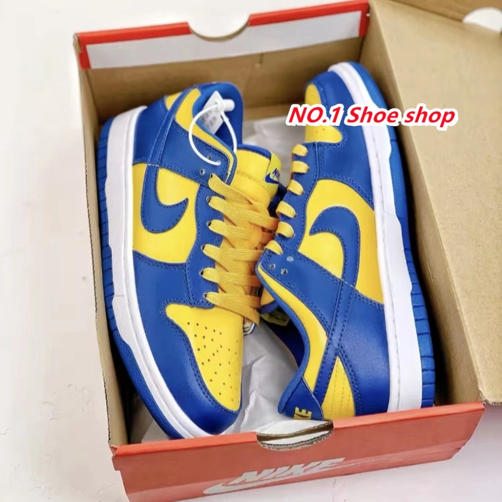 Nike Dunk Low Retro UCLA 藍黃 復古休閒 男女鞋 DD1391-402-細節圖5