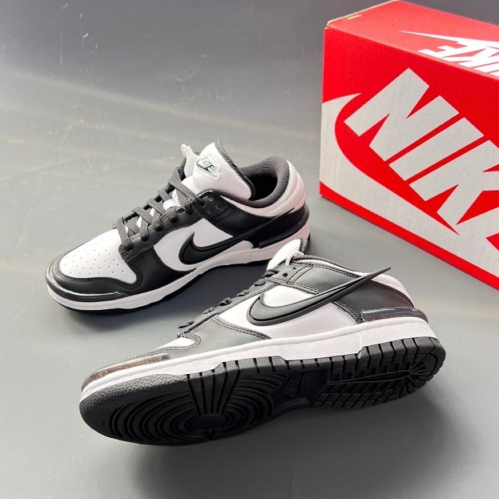 nike dunk low Twist Panda 黑白 熊貓 休閒鞋 情侶鞋 DZ2794-001-細節圖5