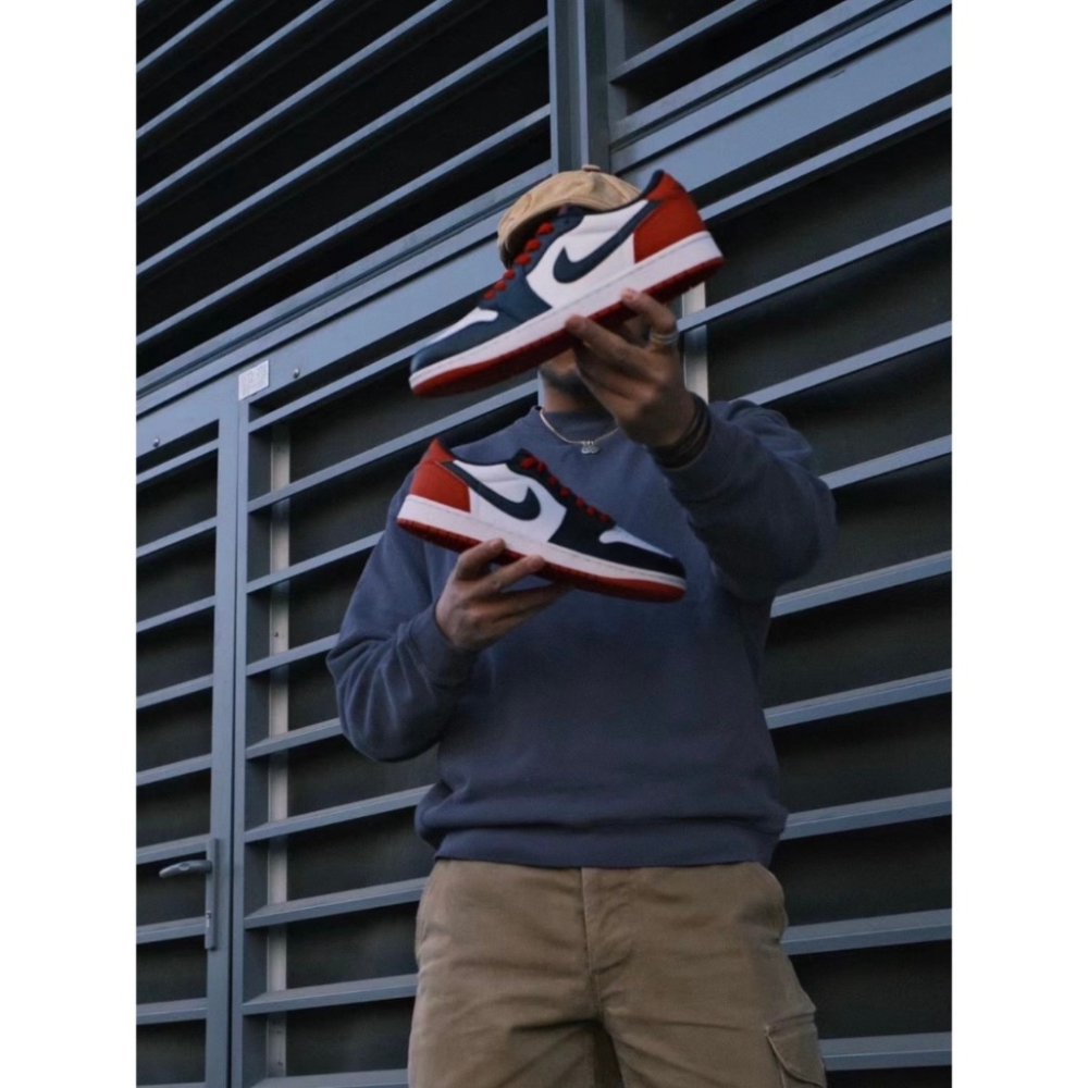 Air Jordan 1 Low OG Black Toe 黑紅 黑白 黑腳趾 CZ0790-106-細節圖6