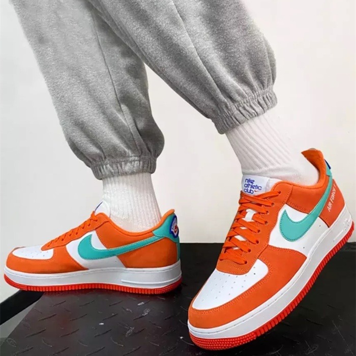 Nike Air Force 1 Low 灰藍DH7568-001 黑黃DH7568-002 橘綠DH7568-800-細節圖8