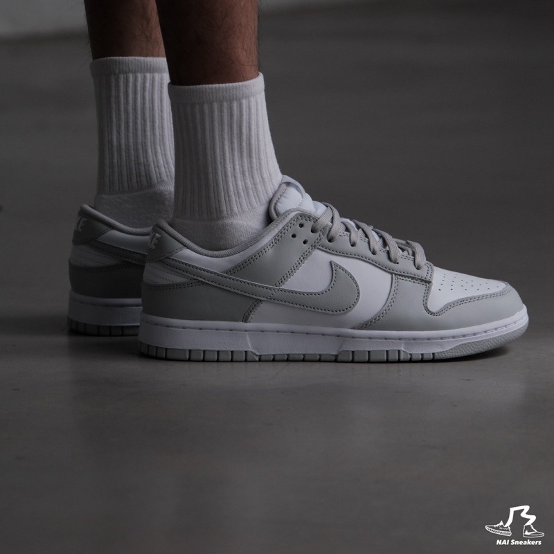 Nike Dunk Low Retro 灰白 FOG 白灰 百搭 休閒鞋 DD1391-103-細節圖4