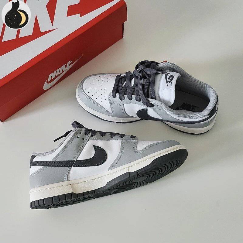 NIKE DUNK LOW LIGHT SMOKER GREY 煙灰 白灰 灰白 DD1503-117-細節圖4