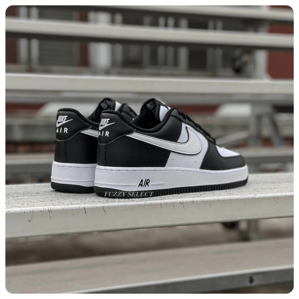 Nike Air Force 1 Low 休閒 白黑 熊貓 DV0788-001 DV1621-001-細節圖2