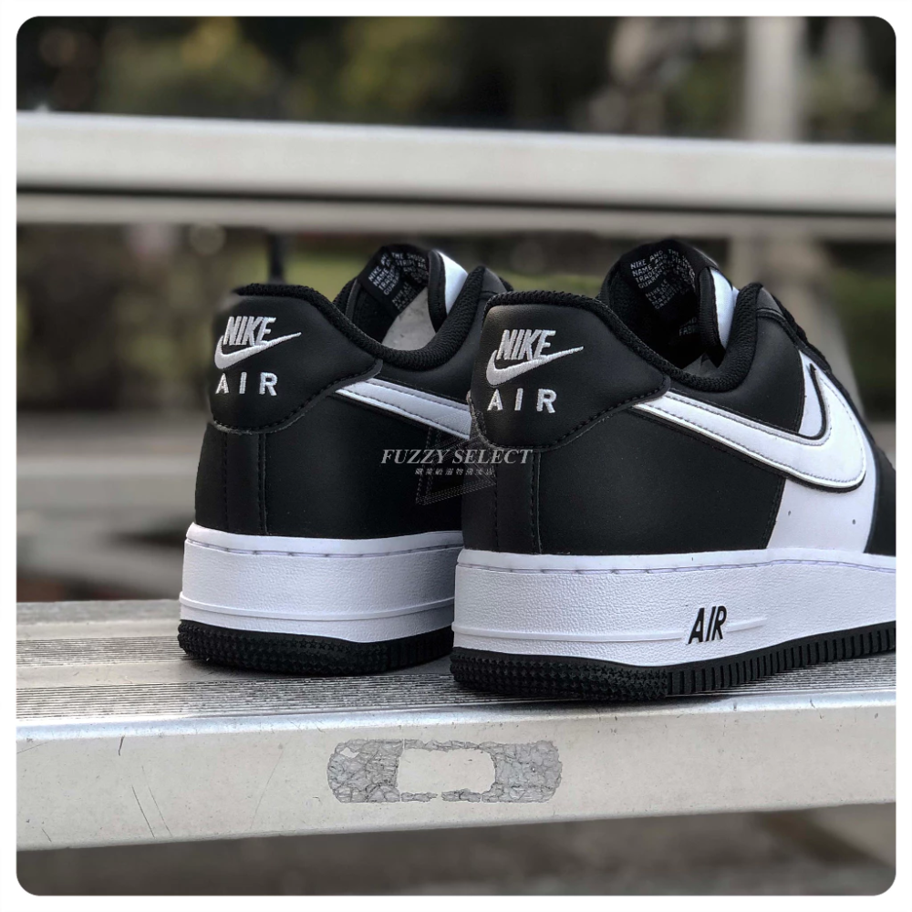 Nike Air Force 1 Low 休閒 白黑 熊貓 DV0788-001 DV1621-001-細節圖3