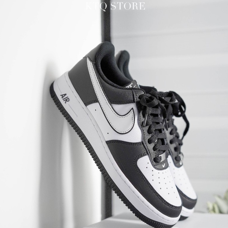 Nike Air Force 1 Low 休閒 白黑 熊貓 DV0788-001-規格圖6