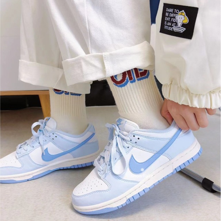 Nike Dunk Low Next Nature Blue Tint 板鞋 休閒鞋 冰藍 白藍 DD1873-400-細節圖2