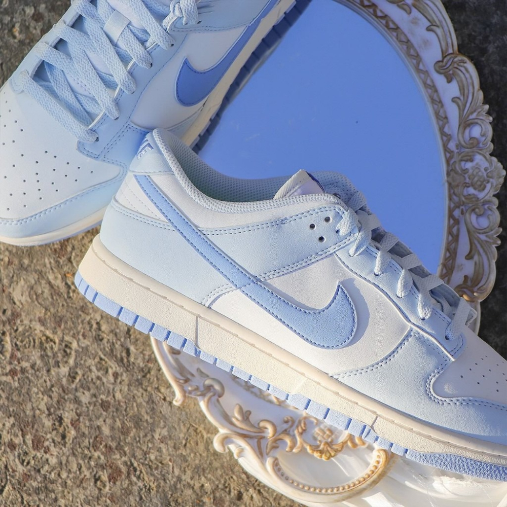 Nike Dunk Low Next Nature Blue Tint 板鞋 休閒鞋 冰藍 白藍 DD1873-400-細節圖7