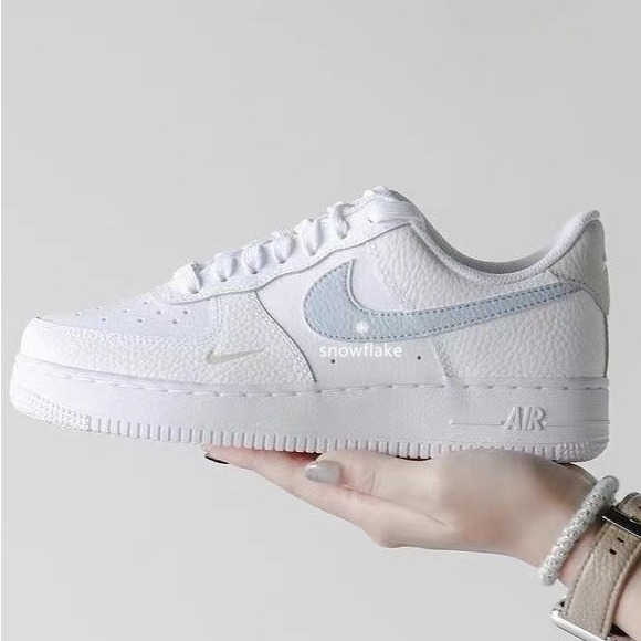 Nike Air Force 1 Low 板鞋 白藍 夏日清新 低筒 男女鞋 休閒鞋 HF0022-100-細節圖2