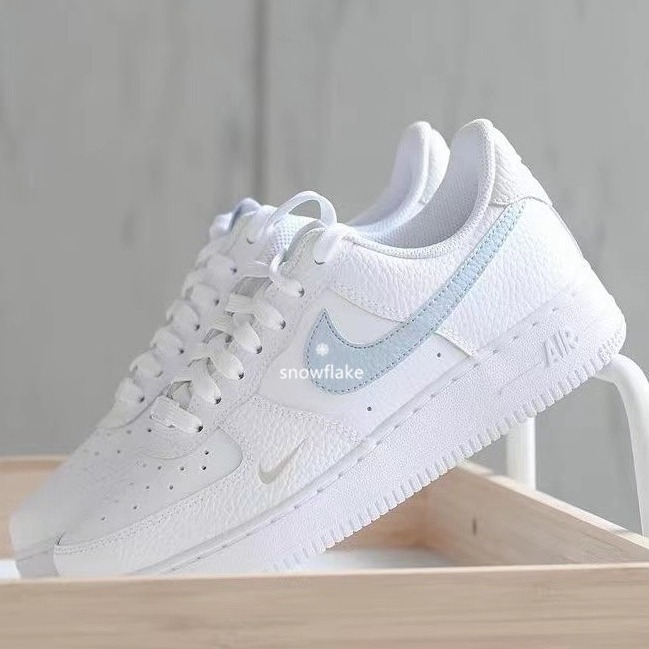 Nike Air Force 1 Low 板鞋 白藍 夏日清新 低筒 男女鞋 休閒鞋 HF0022-100-細節圖3