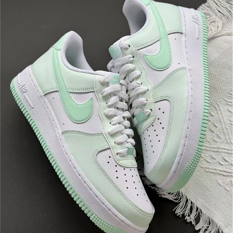 Nike Air Force 1 Low AF1 薄荷綠 白綠 板鞋 經典 百搭 小白鞋 休閒鞋 FZ4123-394-細節圖3