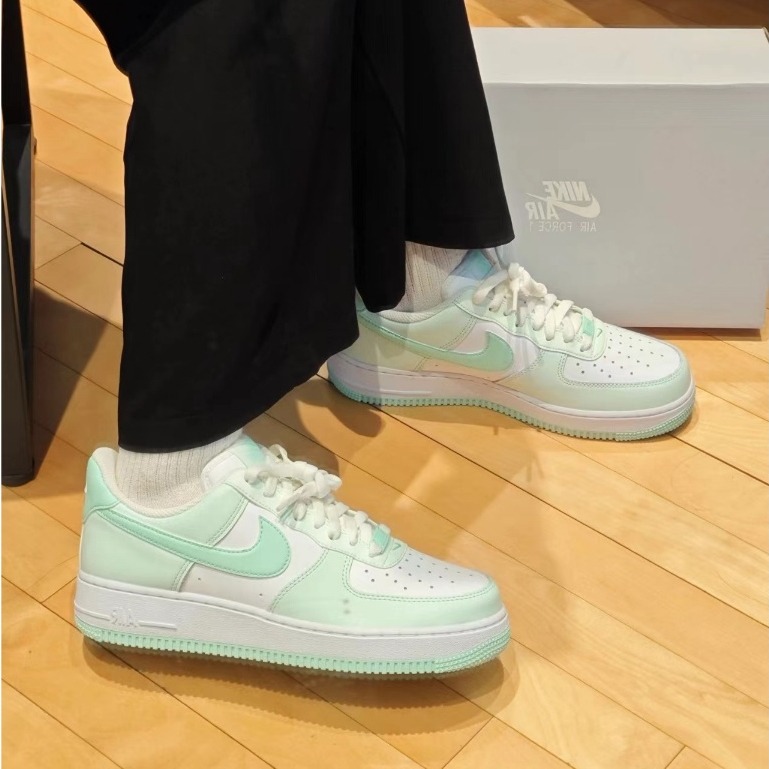 Nike Air Force 1 Low AF1 薄荷綠 白綠 板鞋 經典 百搭 小白鞋 休閒鞋 FZ4123-394-細節圖6