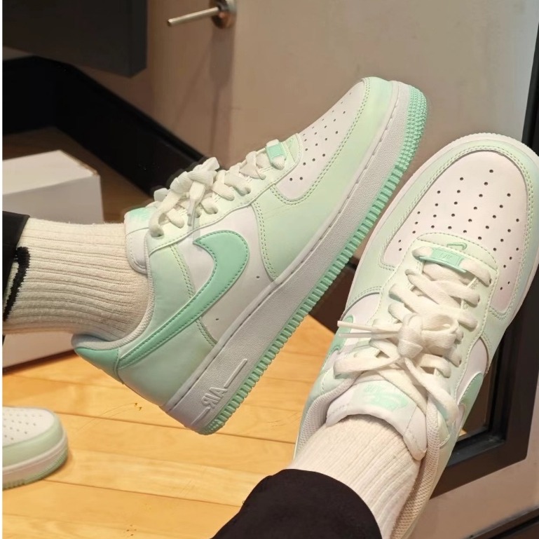 Nike Air Force 1 Low AF1 薄荷綠 白綠 板鞋 經典 百搭 小白鞋 休閒鞋 FZ4123-394-細節圖7