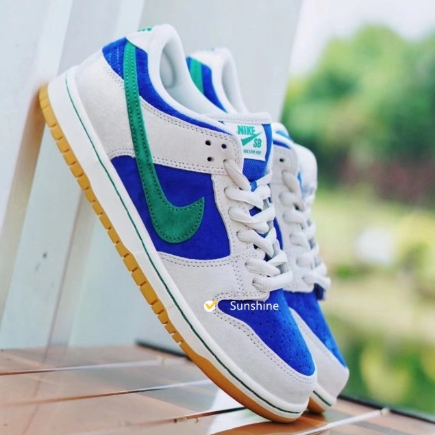 Nike SB Dunk Low Hyper Royal Malachite 克萊因藍 藍米綠 板鞋HF3704-001-細節圖2