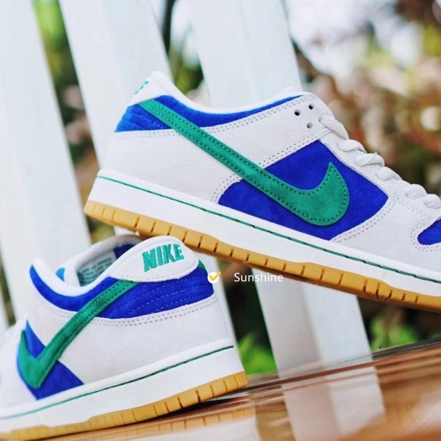 Nike SB Dunk Low Hyper Royal Malachite 克萊因藍 藍米綠 板鞋HF3704-001-細節圖4