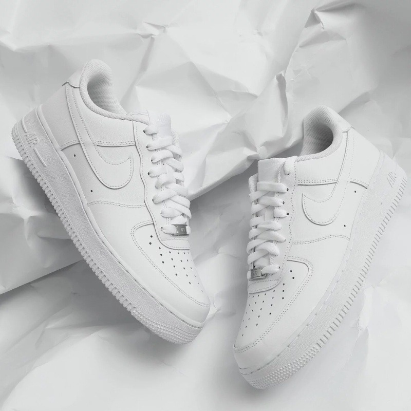 Nike Air Force 1 AF1 全白 純黑 空軍一號 CW2288-111 DD8959-100-細節圖3