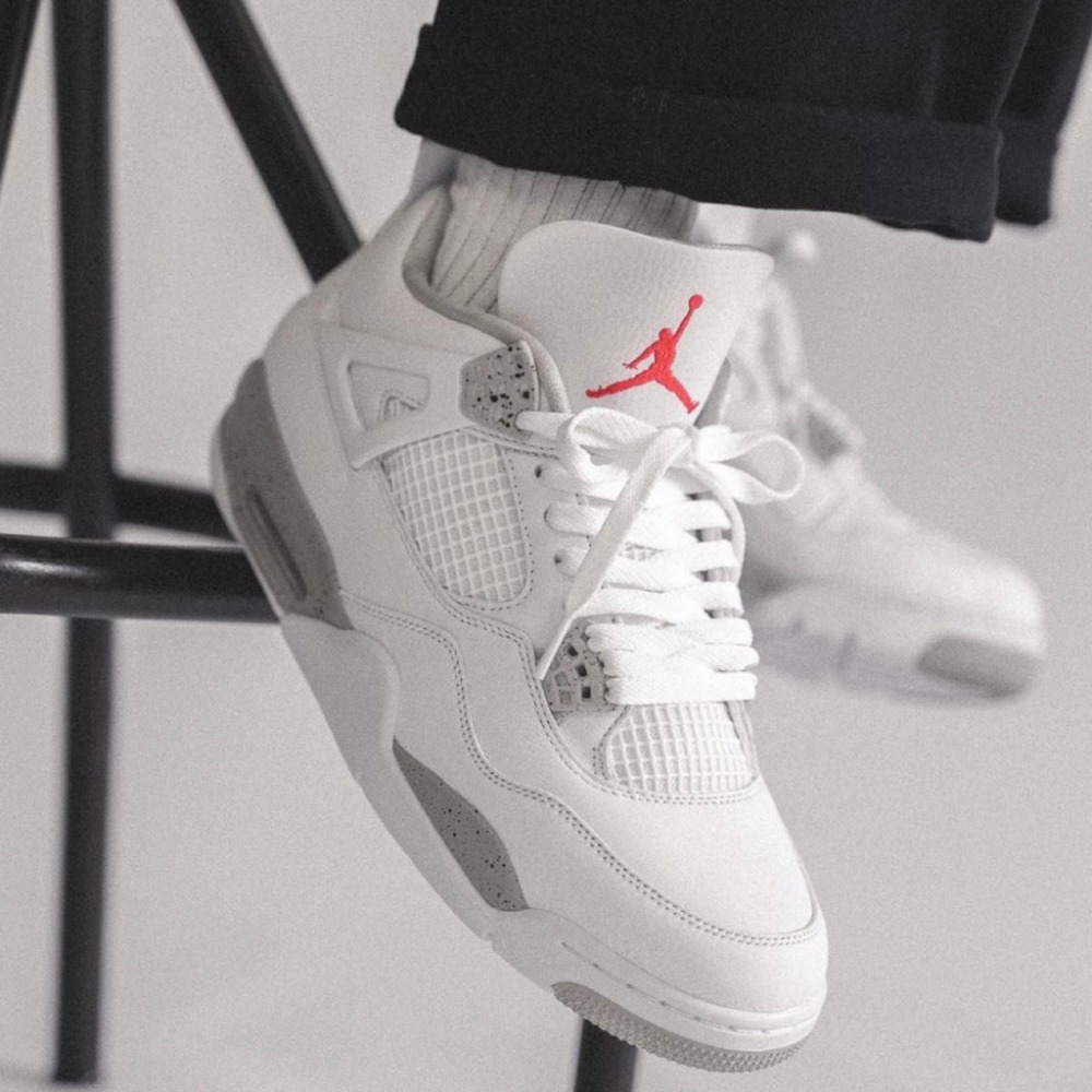 Air Jordan 4 retro tech white 灰白 白奧利奧 CT8527-100-規格圖8