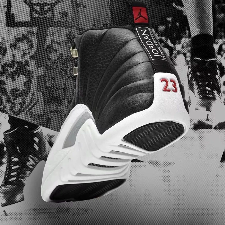 Air Jordan 12 Retro 季後賽 黑白 2022年 CT8013-006-細節圖5