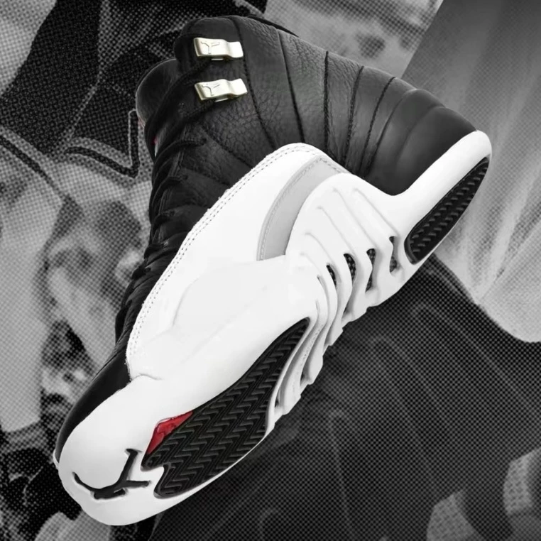 Air Jordan 12 Retro 季後賽 黑白 2022年 CT8013-006-細節圖6