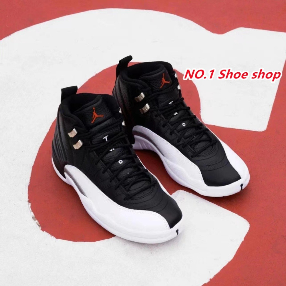 Air Jordan 12 Retro OG AJ12 季後賽 黑白 金釦 銀釦 CT8013-006 170-細節圖4