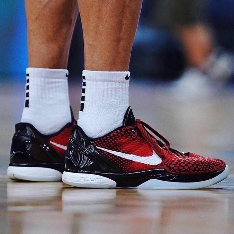 NIKE Kobe 6 Protro All Star 科比6代 黑紅 柯比 實戰籃球鞋  DH9888-600-細節圖5