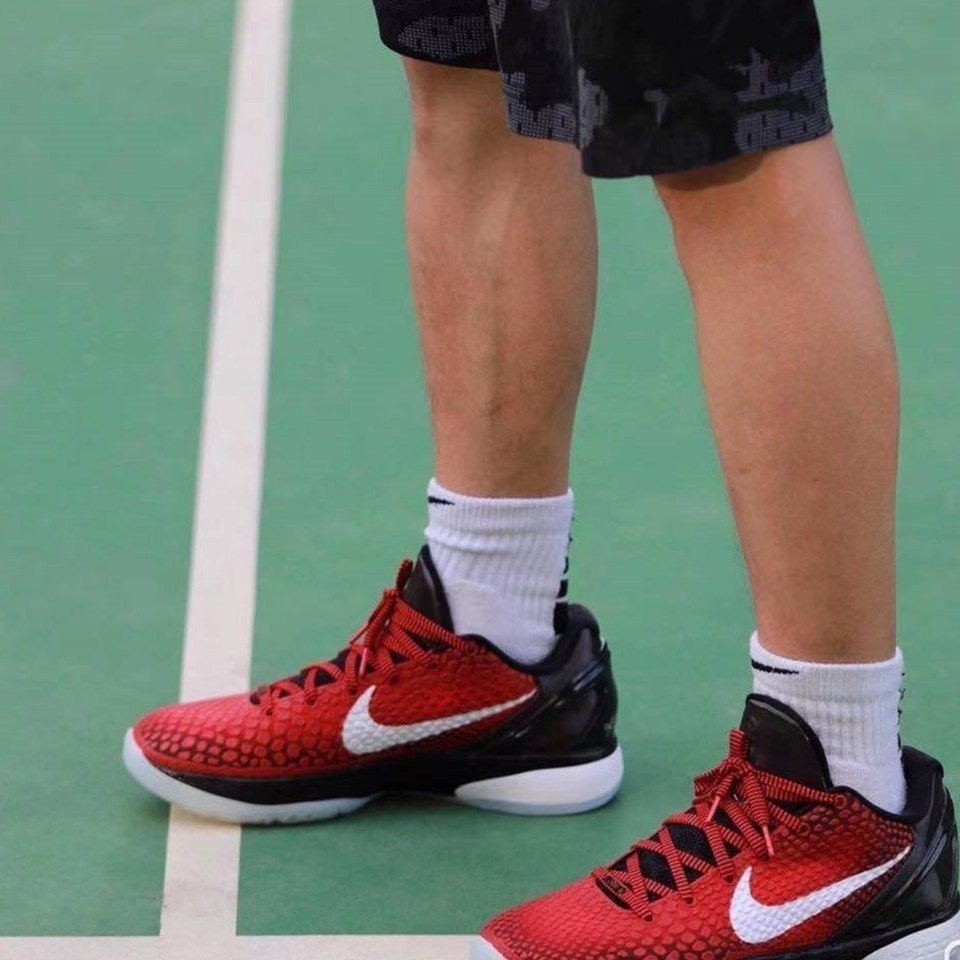 NIKE Kobe 6 Protro All Star 科比6代 黑紅 柯比 實戰籃球鞋  DH9888-600-細節圖6