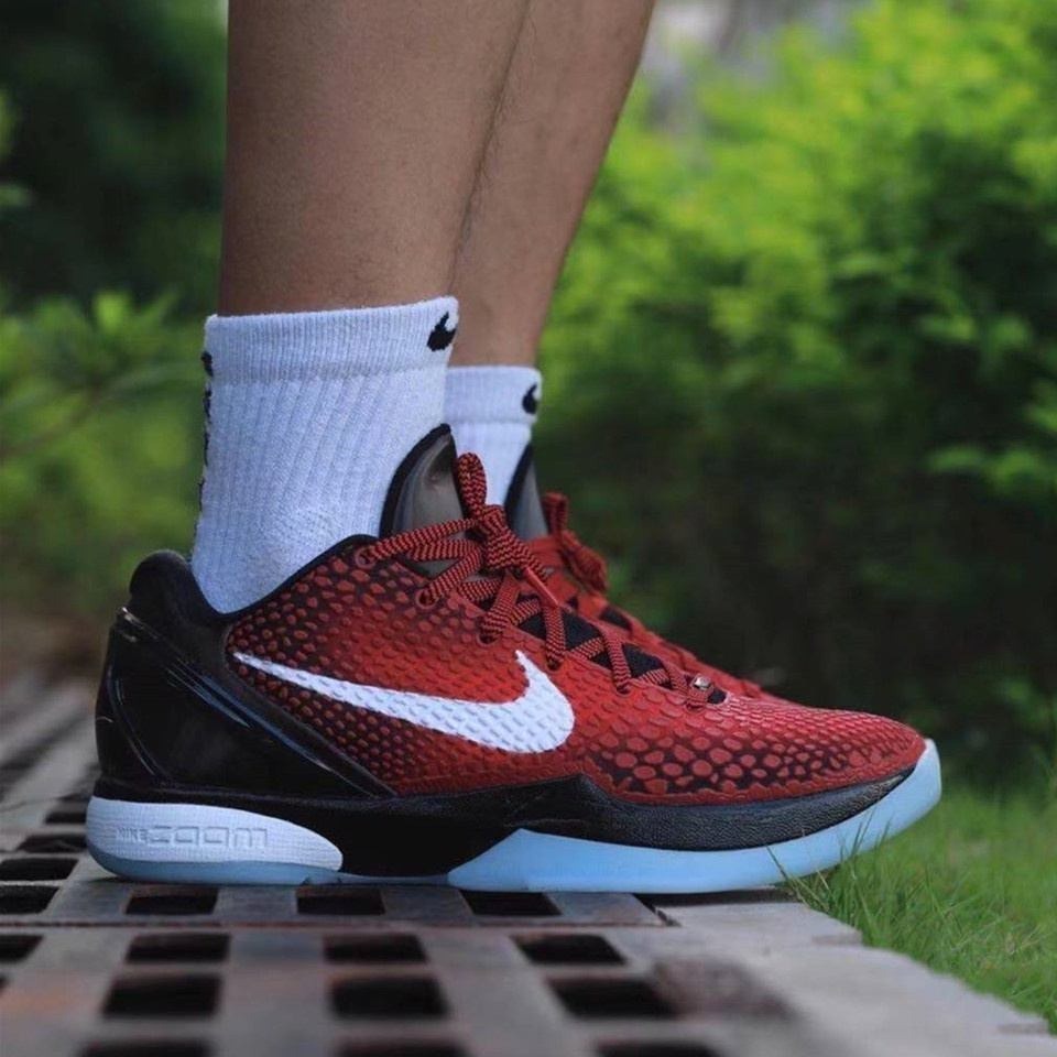 NIKE Kobe 6 Protro All Star 科比6代 黑紅 柯比 實戰籃球鞋  DH9888-600-細節圖7