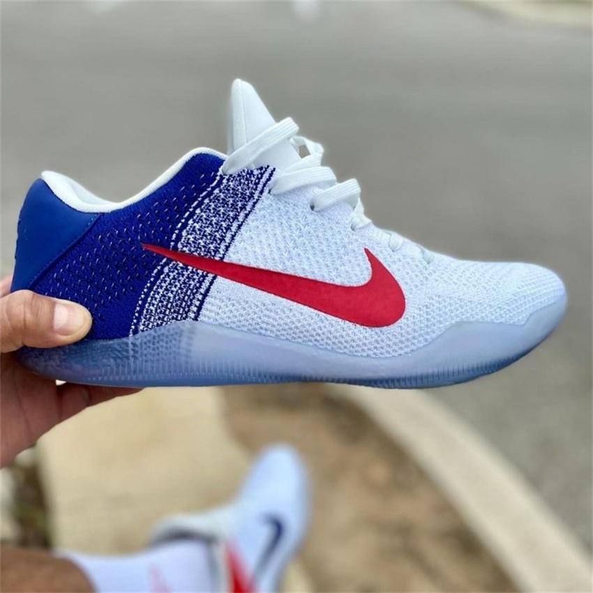 NIKE  Kobe 11 Elite Low USA 科比11代 夢之隊 男子實戰籃球鞋 822675-184-細節圖3