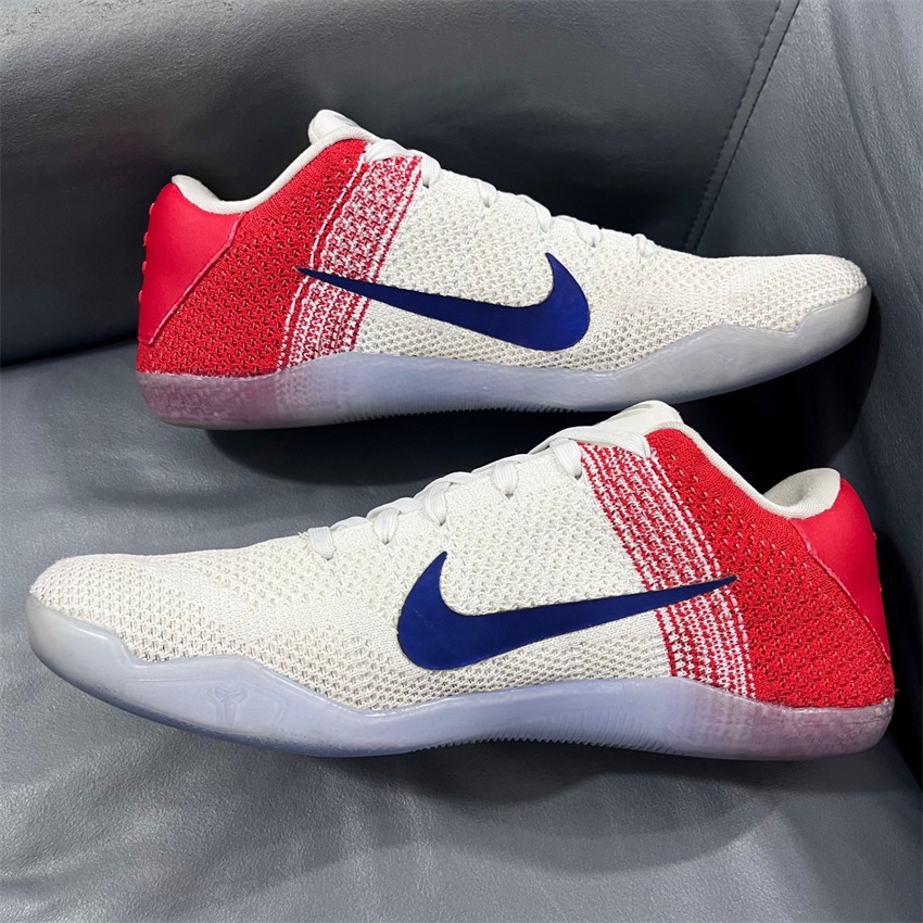 NIKE  Kobe 11 Elite Low USA 科比11代 夢之隊 男子實戰籃球鞋 822675-184-細節圖5