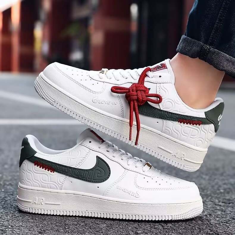 Nike Air Force 1 CNY 新年限定 雕花 蛇年 休閒鞋 HV5979-130-細節圖3