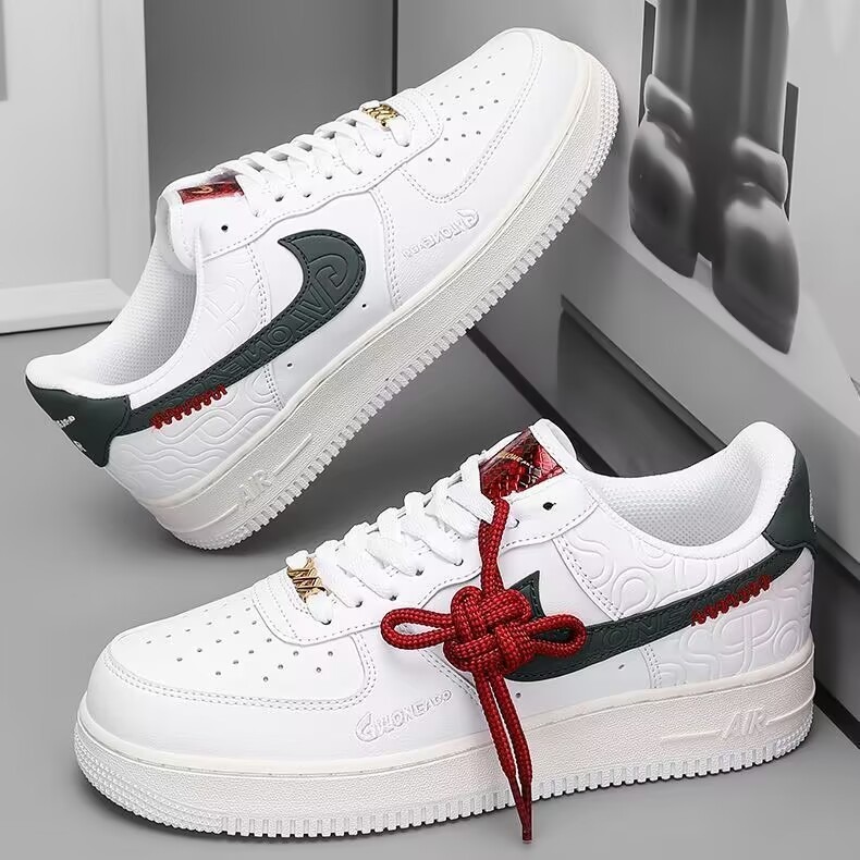 Nike Air Force 1 CNY 新年限定 雕花 蛇年 休閒鞋 HV5979-130-細節圖8